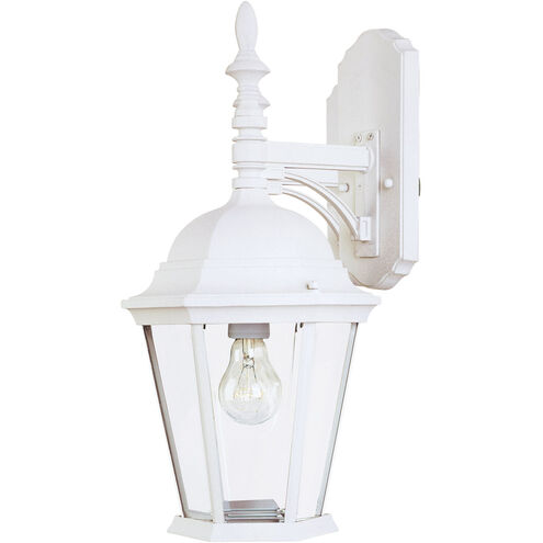 Westlake 1 Light 19 inch White Outdoor Wall Mount