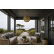 Bali 1 Light 19 inch Natural Outdoor Pendant