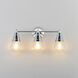 Hargreaves 3 Light 24 inch Polished Chrome Bath Vanity Wall Light