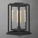 Cabana 14 inch 60 watt Black Outdoor Deck Lantern