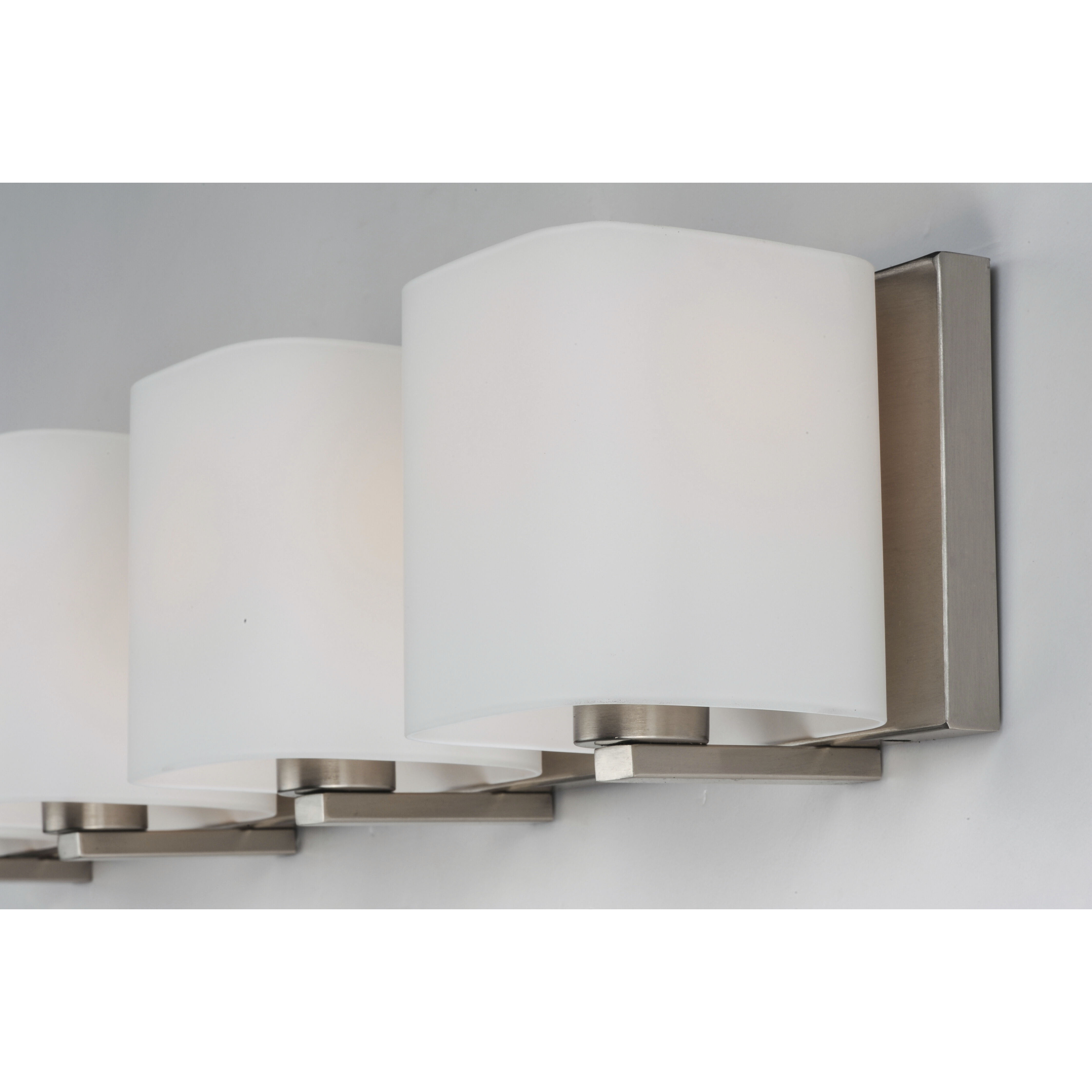 Wrap 4 Light 26 inch Satin Nickel Bath Vanity Wall Light