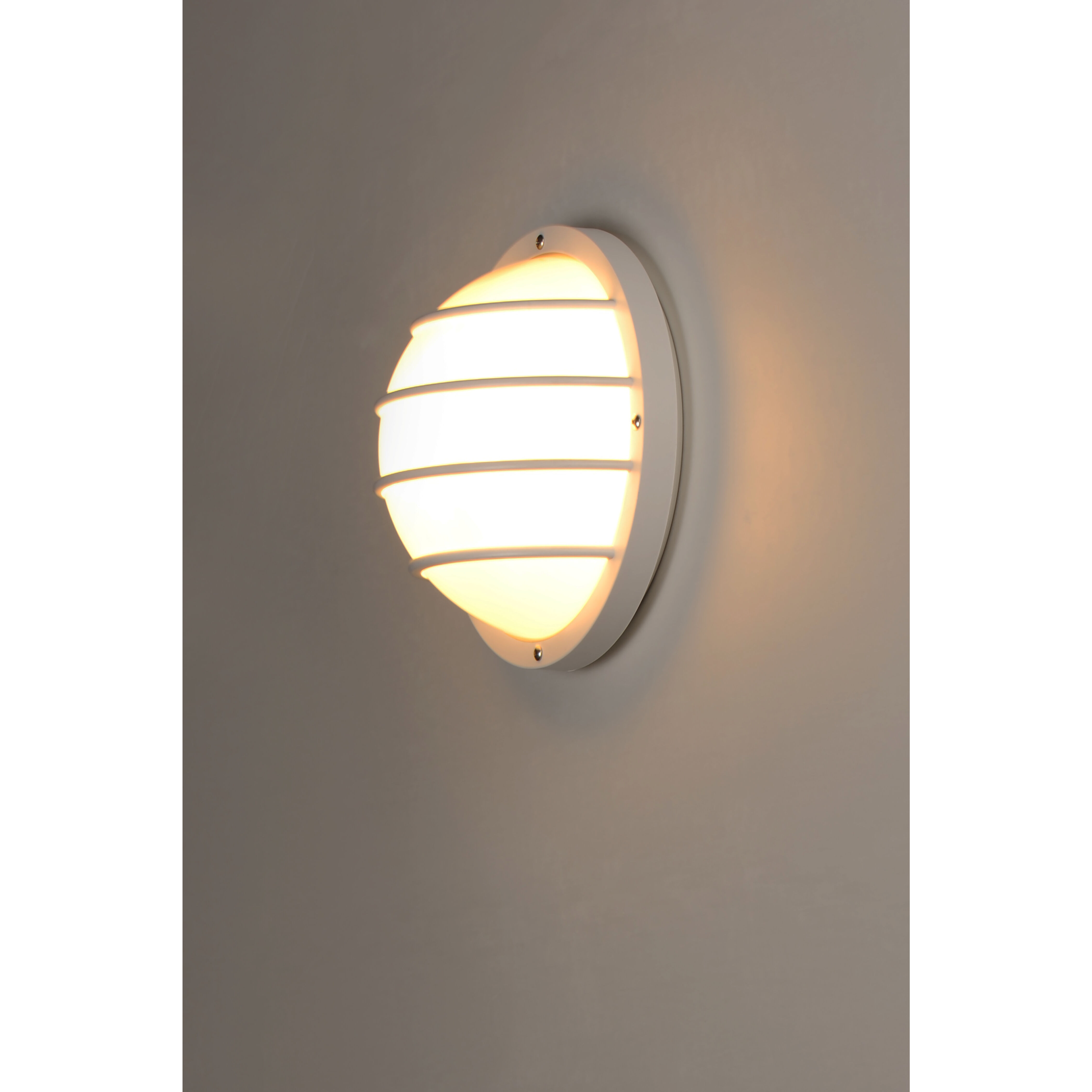 Bulwark LED 10 inch White Outdoor Wall Mount