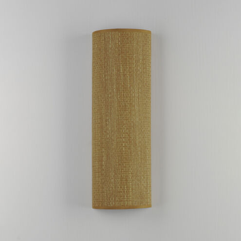 Prime LED 6 inch Grasscloth ADA Wall Sconce Wall Light