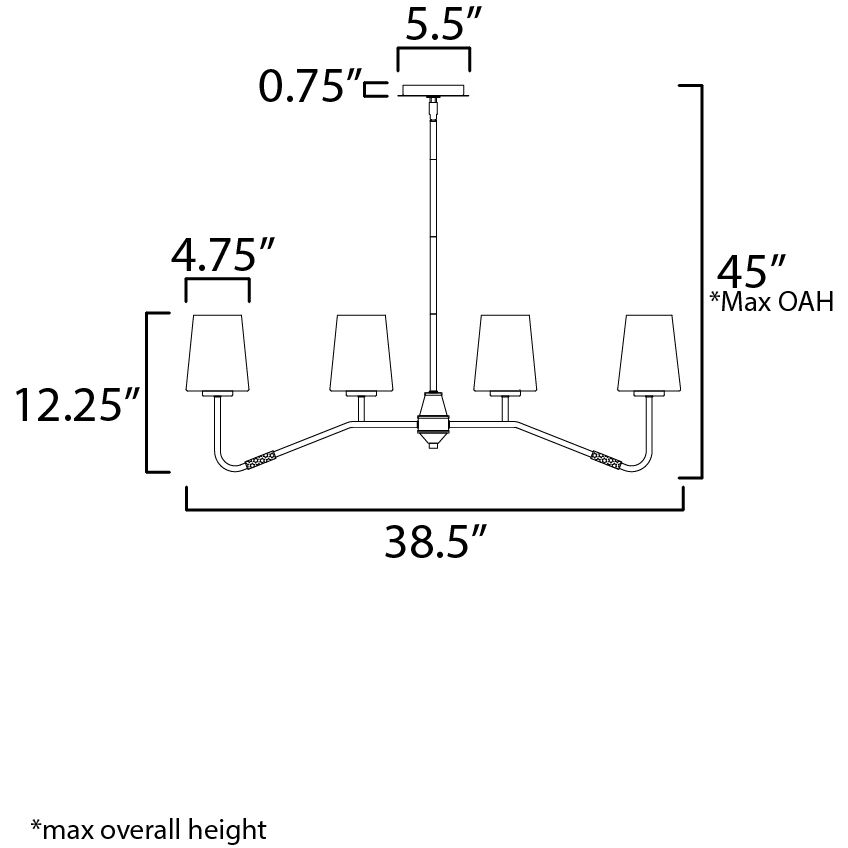 Durham Linear Pendant Ceiling Light