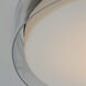 Duo LED 19.75 inch Black Flush Mount Ceiling Light