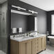 Spec LED 24 inch Satin Nickel Bath Vanity Wall Light
