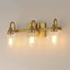Goblet 3 Light 20.25 inch Natural Aged Brass Bath Vanity Wall Light