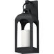 Marrakech 1 Light 19 inch Black Outdoor Wall Mount
