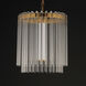 Jolie LED 11 inch Natural Aged Brass Single Pendant Ceiling Light