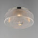 Kasbah 4 Light 15.75 inch Satin Nickel Flush Mount Ceiling Light