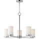Lateral 5 Light 24.00 inch Chandelier
