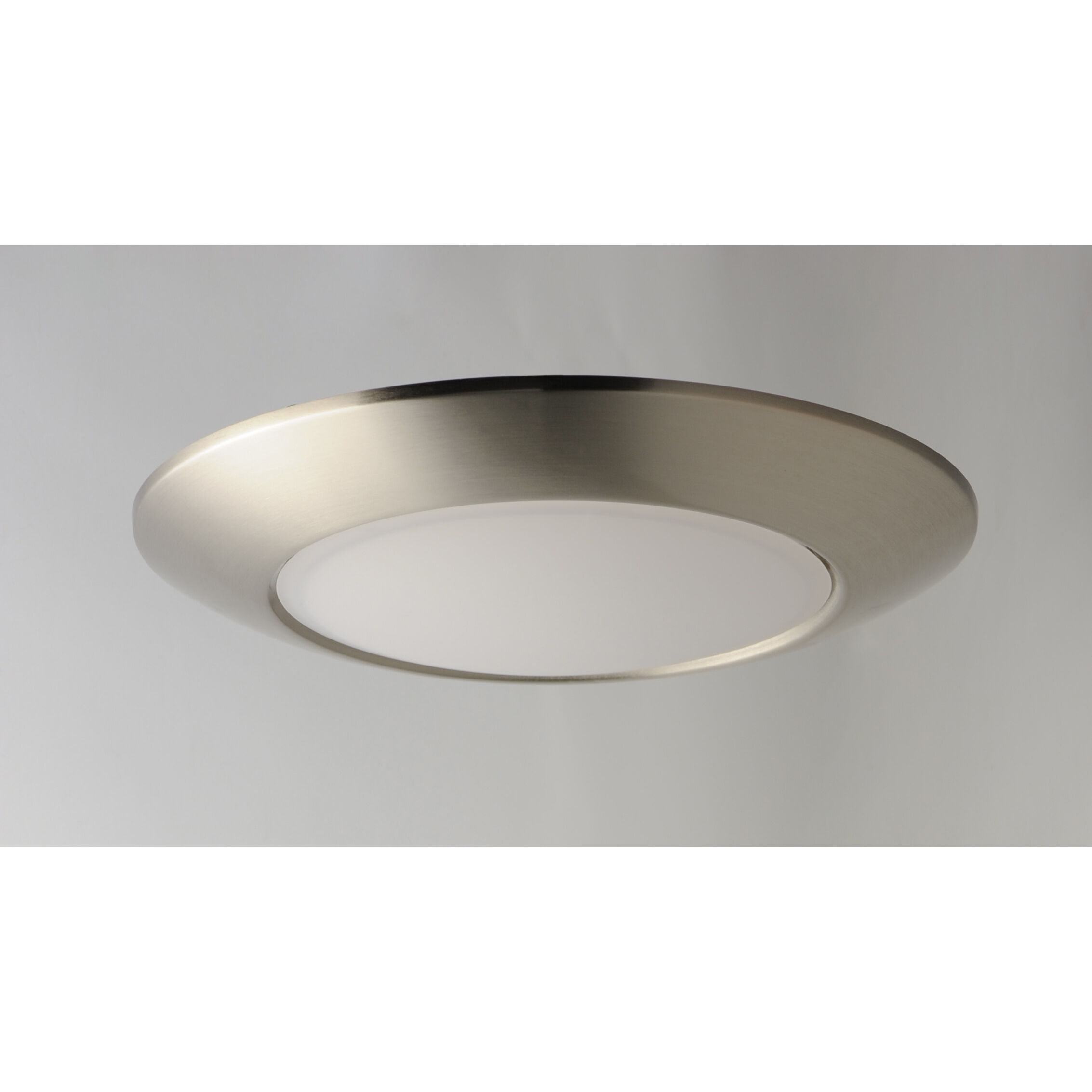 Diverse LED LED 9.25 inch Satin Nickel Flush Mount Ceiling Light