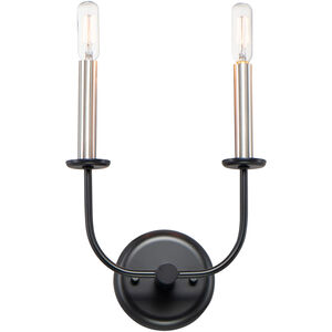 Wesley 2 Light 9.00 inch Wall Sconce