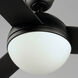 Cupola 52 inch Black Indoor Ceiling Fan