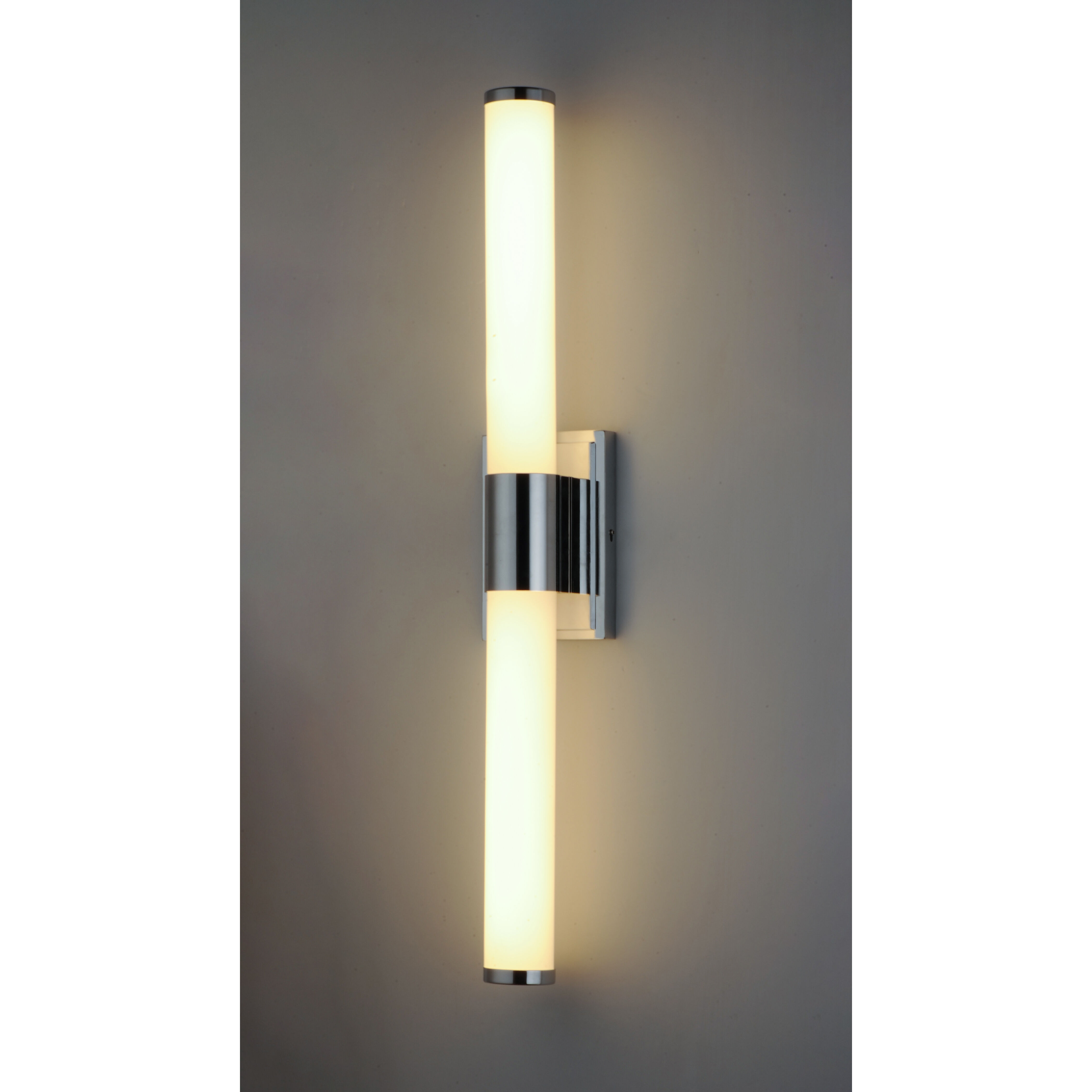 Optic LED 24 inch Polished Chrome Bath Vanity Wall Light