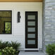 Outpost 2 Light 22 inch Black Outdoor Wall Mount