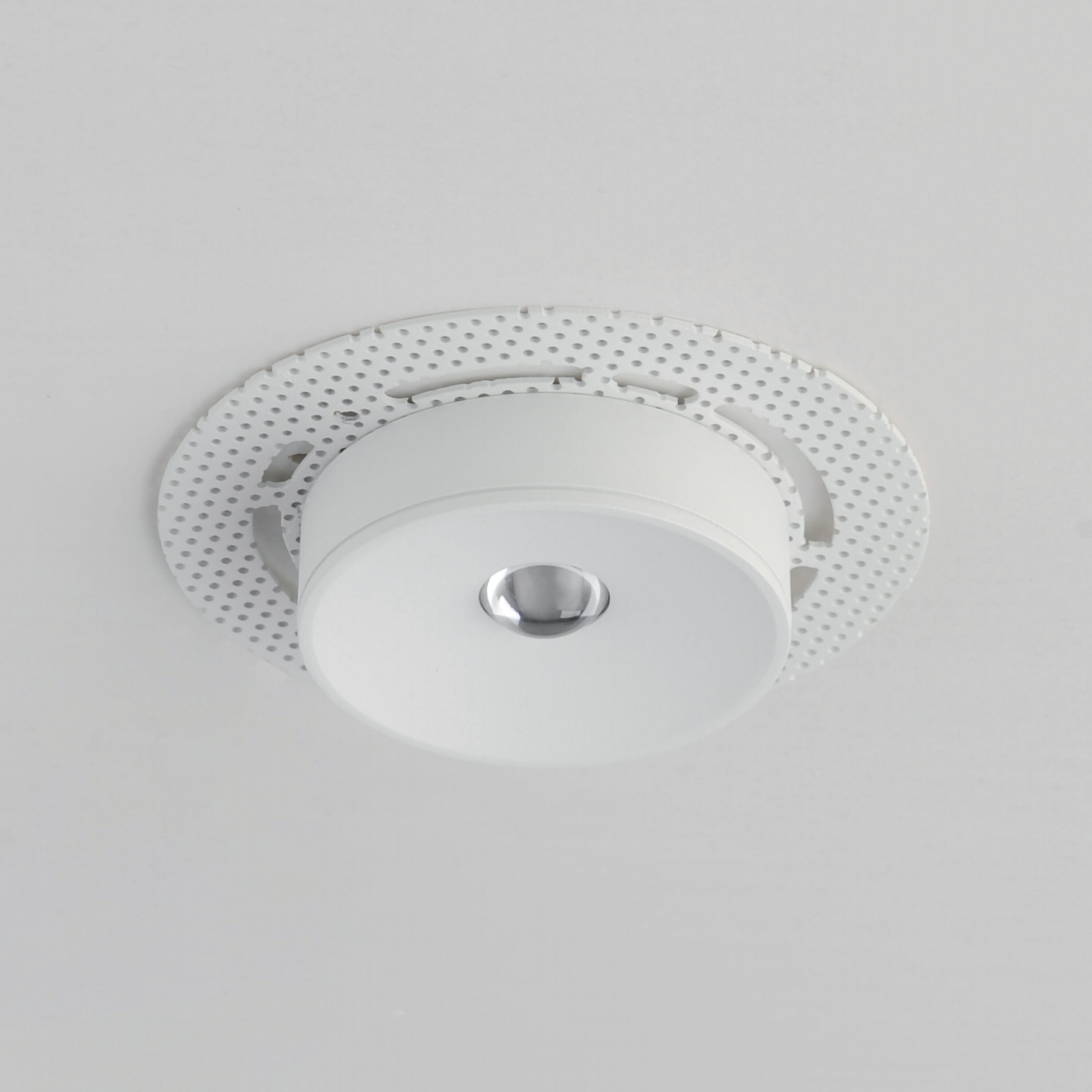 Caldera LED 5.25 inch White Semi-Flush Mount Ceiling Light