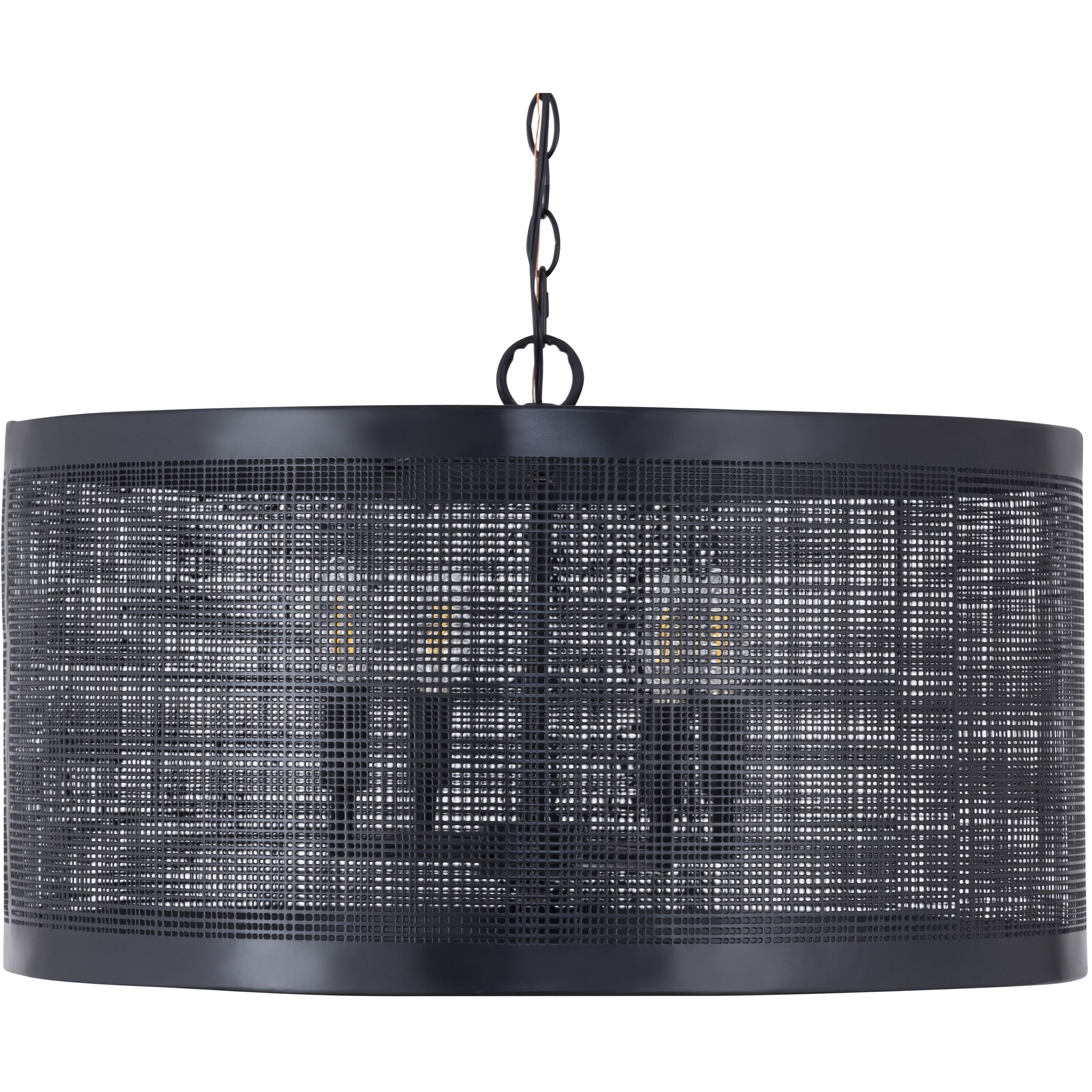 Hatcher 4 Light 24 inch Black Single Pendant Ceiling Light