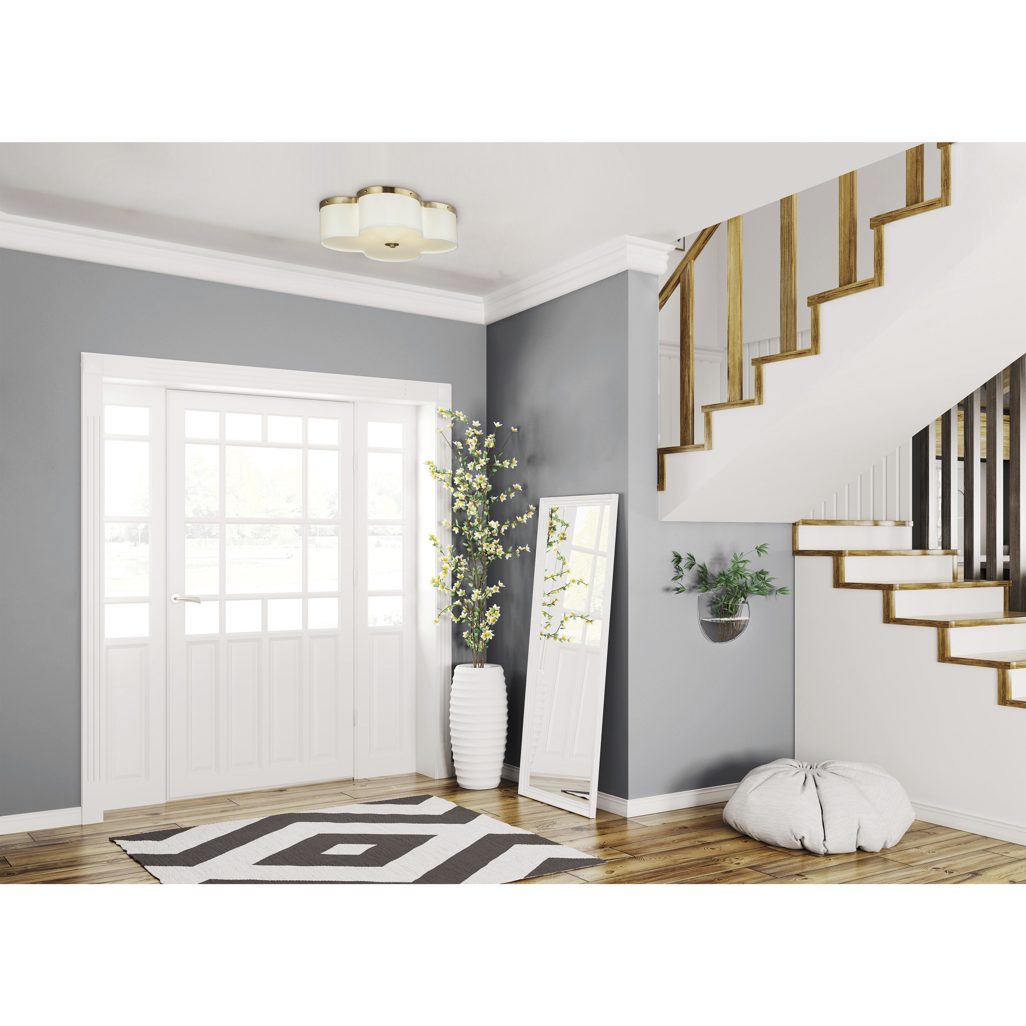 Clover flush mount light discount