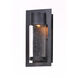 Focus LED 14.5 inch Black Outdoor Wall Mount