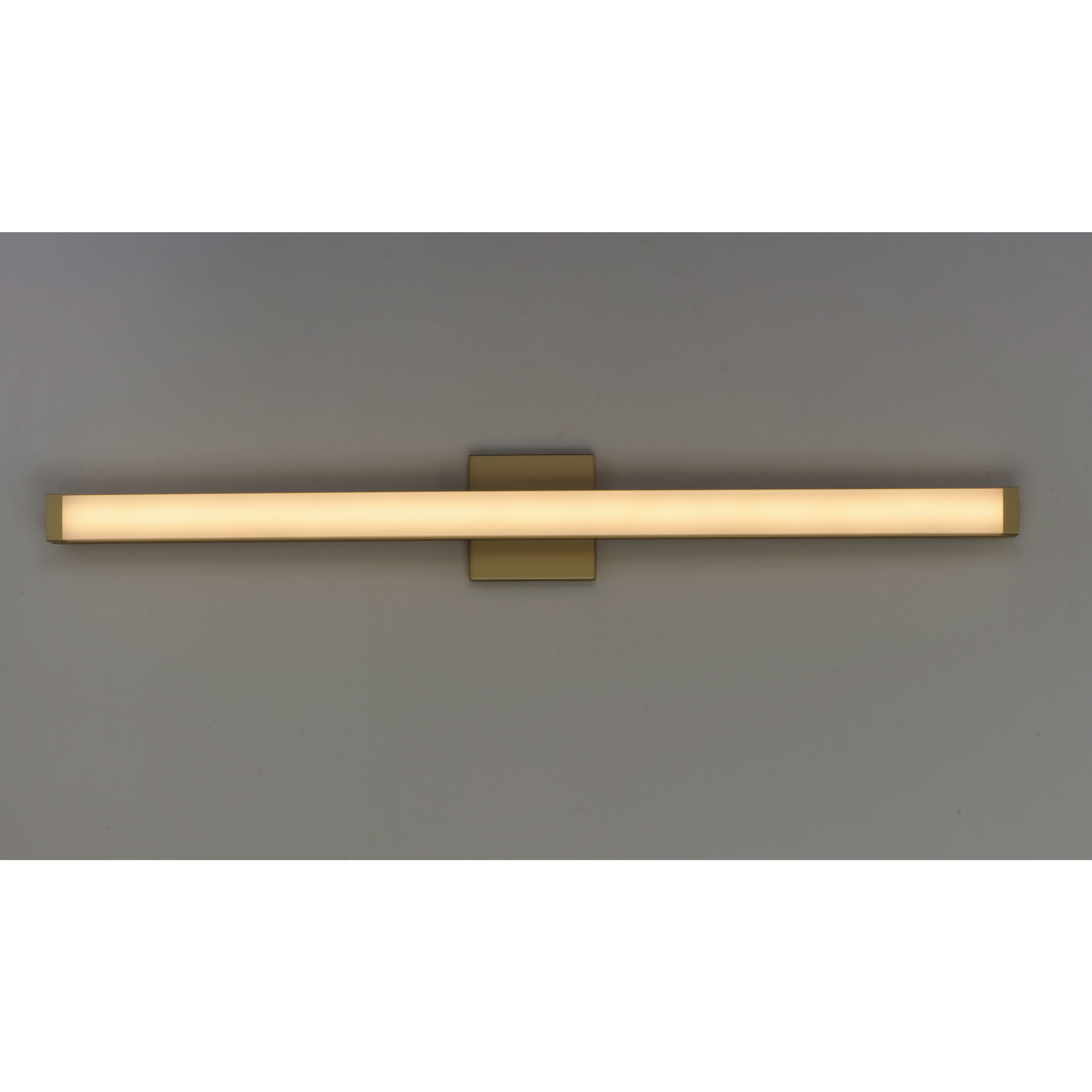 Spec Vanity LED 48 inch Gold Bath Vanity Wall Light