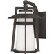 Calistoga 1 Light 12.5 inch Adobe Outdoor Wall Mount