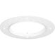 Crisp White Trimless Mud-In Ring