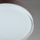 Illuminaire II LED 7 inch Bronze Flush Mount Ceiling Light