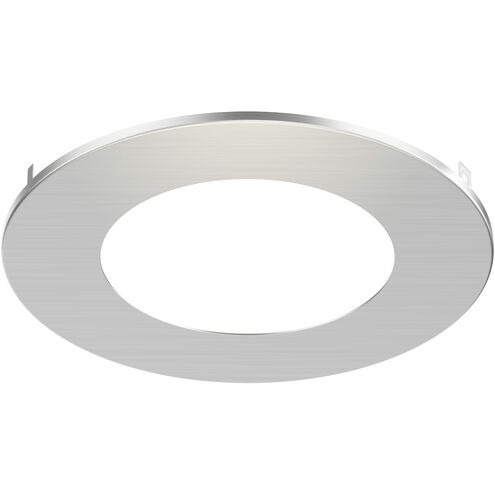 Slim 5 inch Satin Nickel Flush Mount Ceiling Light