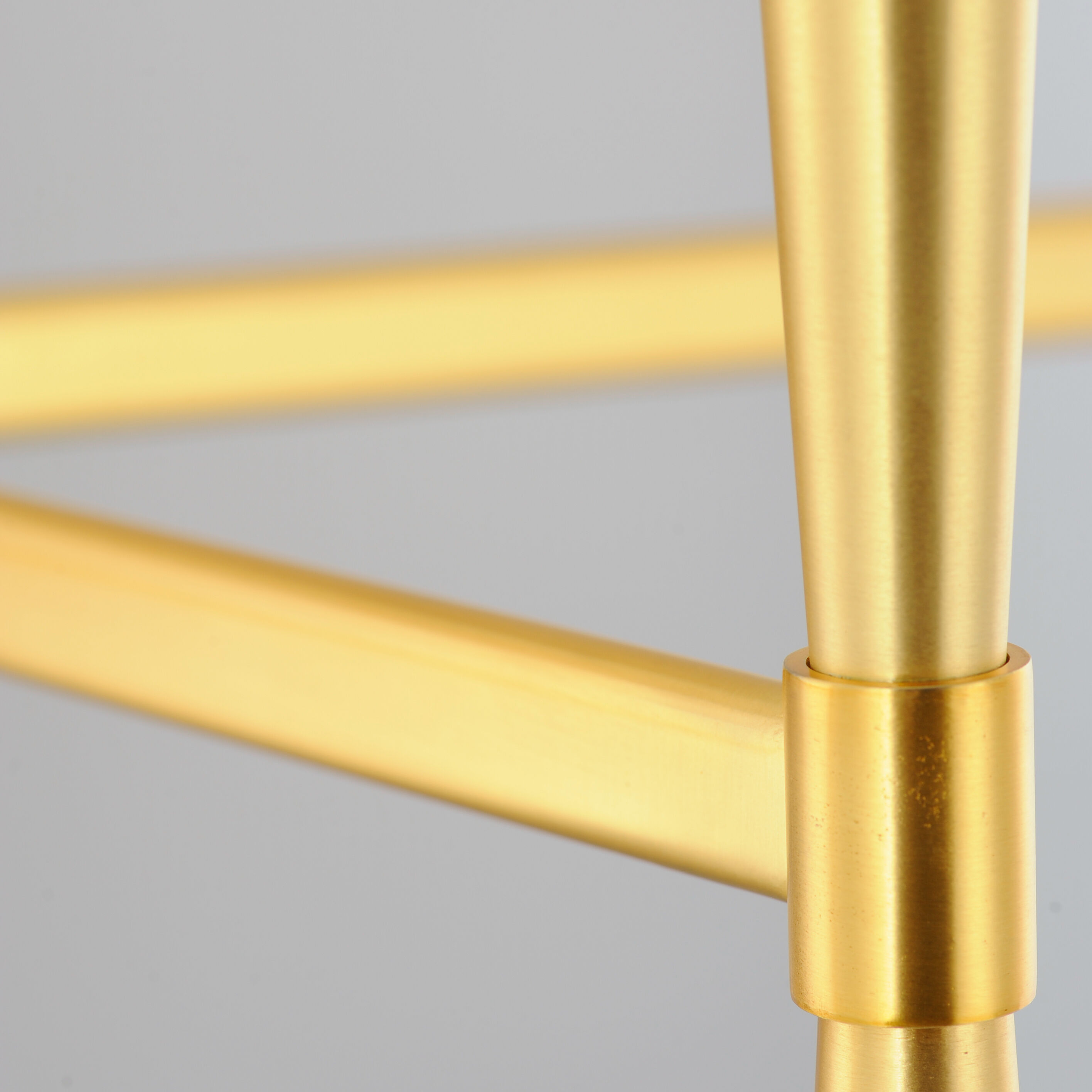 Rome 10 Light 24 inch Satin Brass Chandelier Ceiling Light