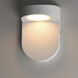 Ledge LED 7 inch White Outdoor Wall Mount