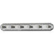 Essentials - 712x 6 Light 36 inch Polished Chrome Bath Vanity Wall Light