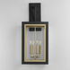 Neoclass 4 Light 29.75 inch Black and Gold Outdoor Wall Mount
