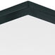Wafer LED 7 inch Black Flush Mount Ceiling Light
