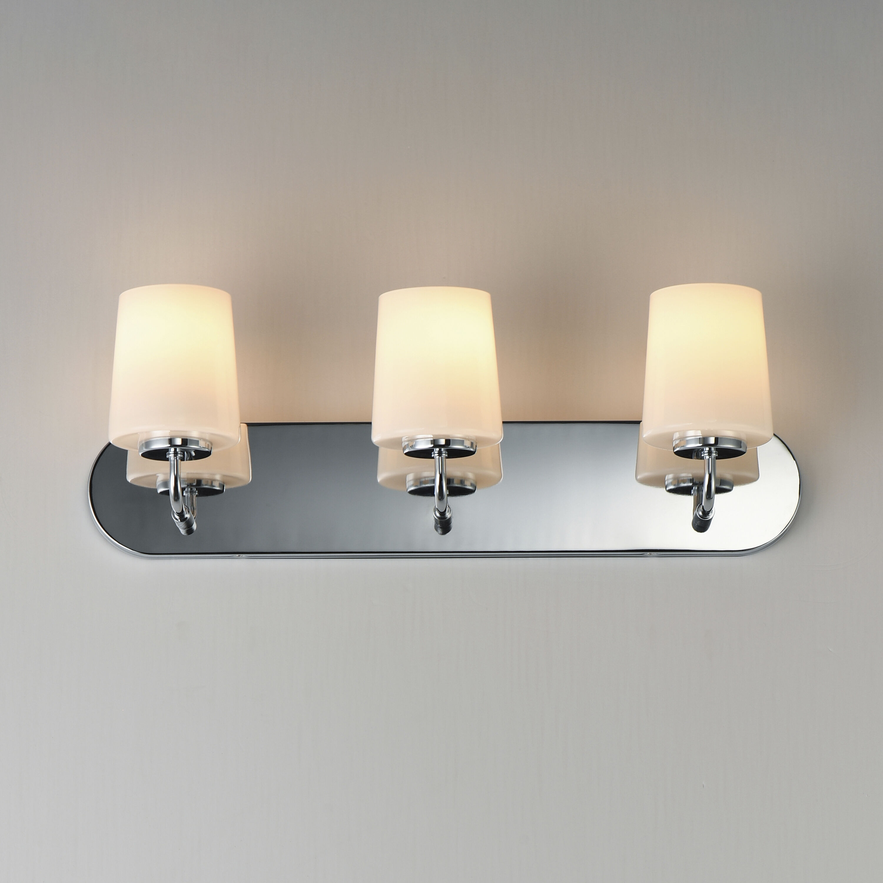 Durham 3 Light 24 inch Polished Chrome Bath Vanity Wall Light