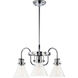 Seafarer LED 21.5 inch Oil Rubbed Bronze Single-Tier Chandelier Ceiling Light