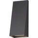 Pathfinder LED 12 inch Architectural Bronze Outdoor Wall Mount