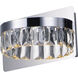 Icycle LED 9.75 inch Polished Chrome Wall Sconce Wall Light