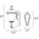 Carriage House VX 2 Light 20 inch Oriental Bronze Outdoor Wall Mount