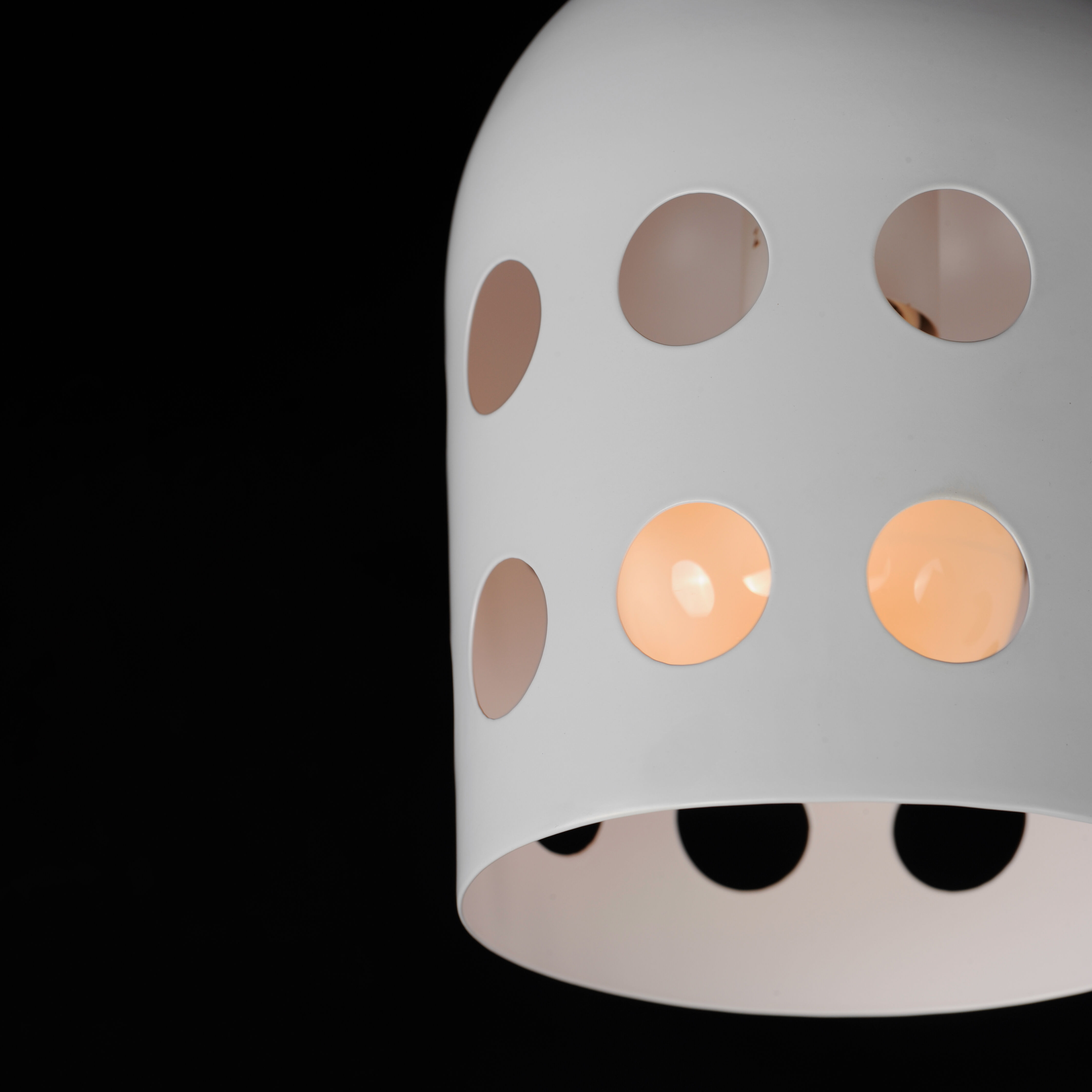 Dottie 1 Light 6.25 inch Black Flush Mount Ceiling Light