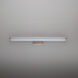 Rail LED 24 inch Satin Nickel Bath Vanity Wall Light