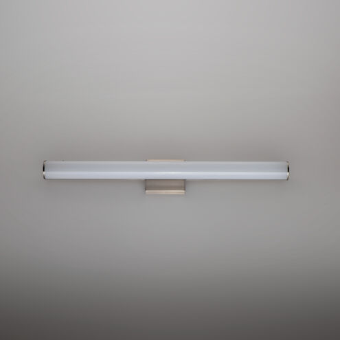 Rail LED 24 inch Satin Nickel Bath Vanity Wall Light