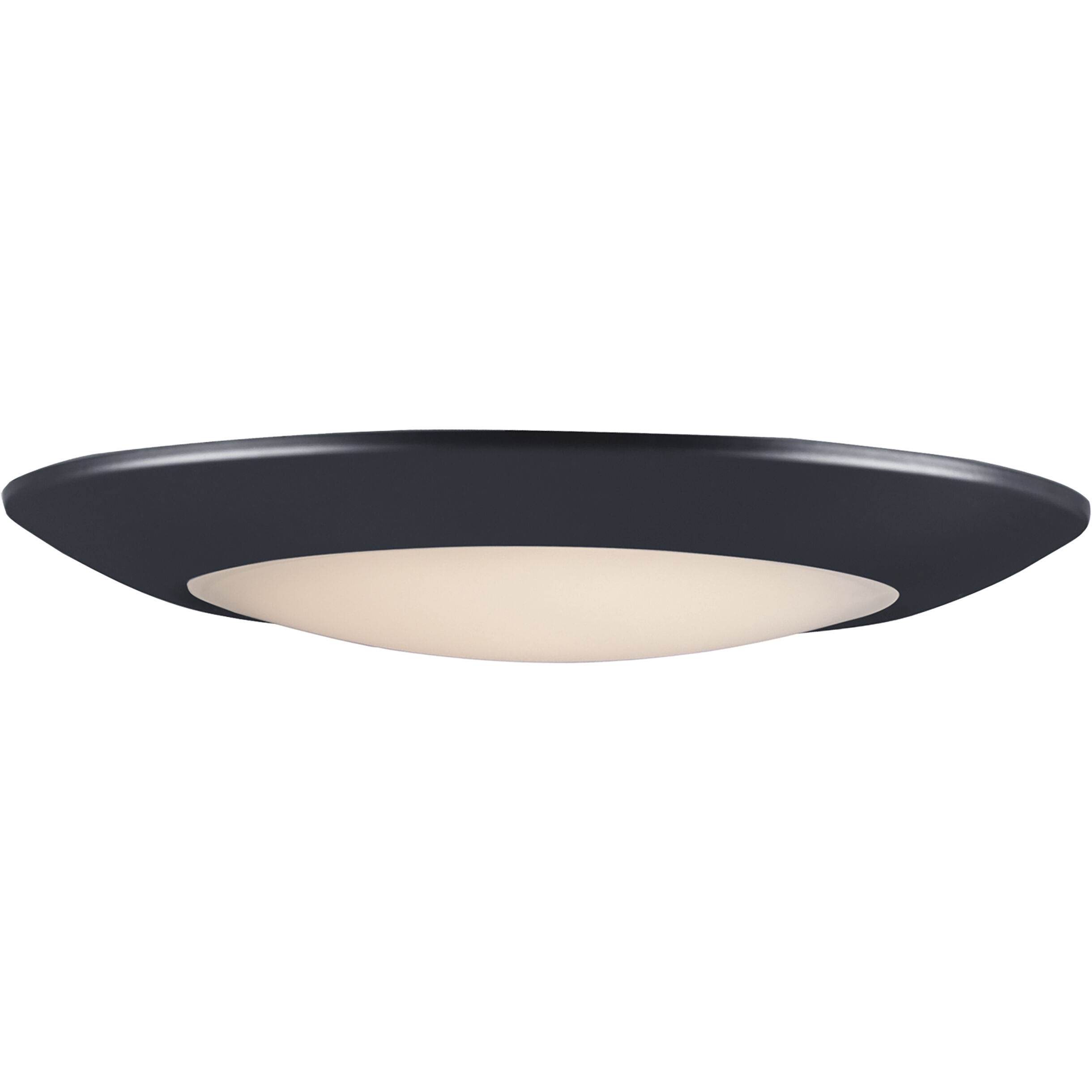 Diverse LED 11 inch Black Flush Mount Ceiling Light, Utility Items