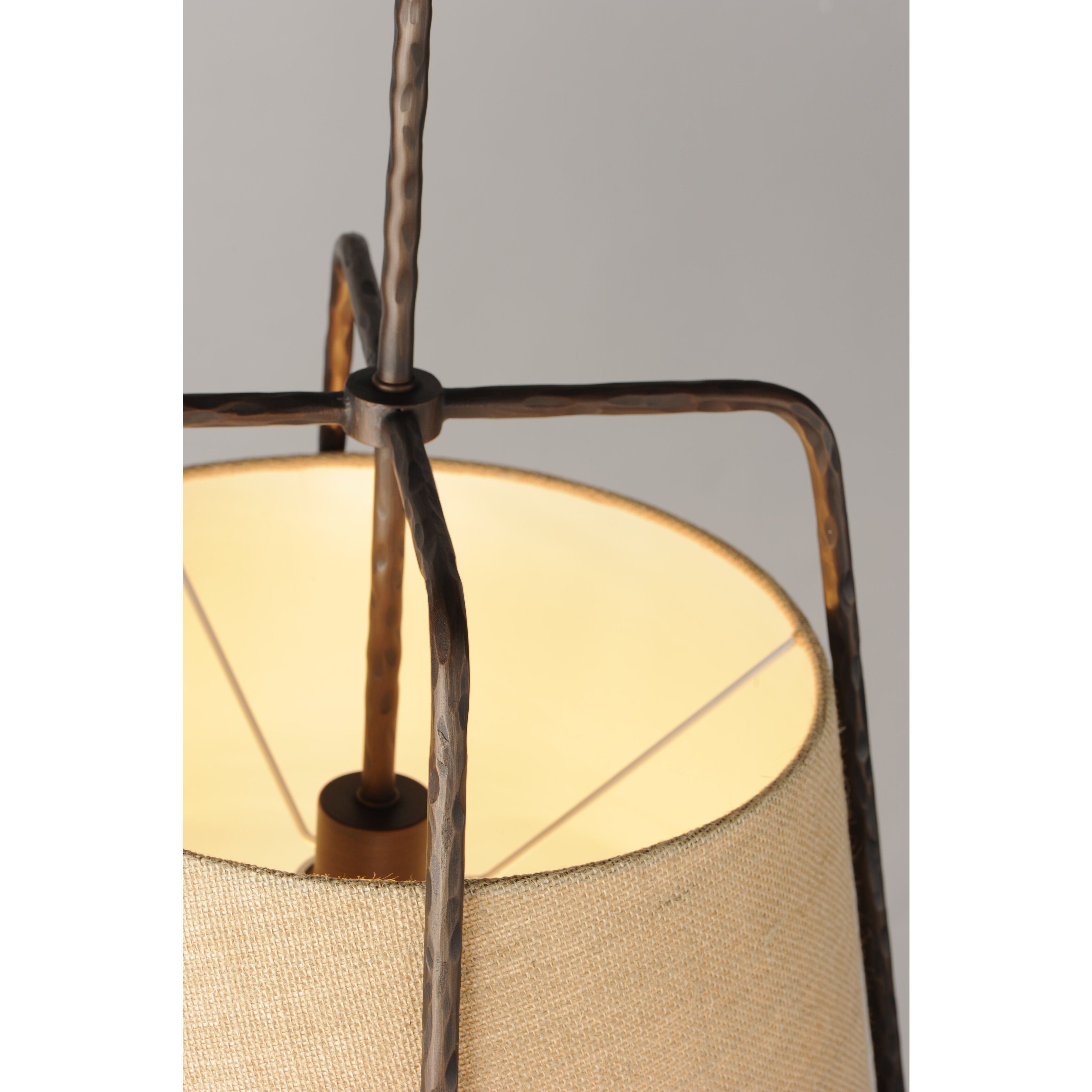 Pitchfork 1 Light 9 inch Oil Rubbed Bronze Single Pendant Ceiling Light