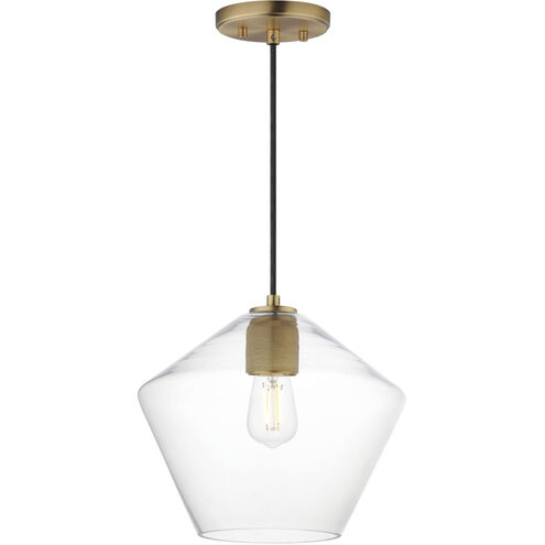 Geode 1 Light 11.75 inch Pendant