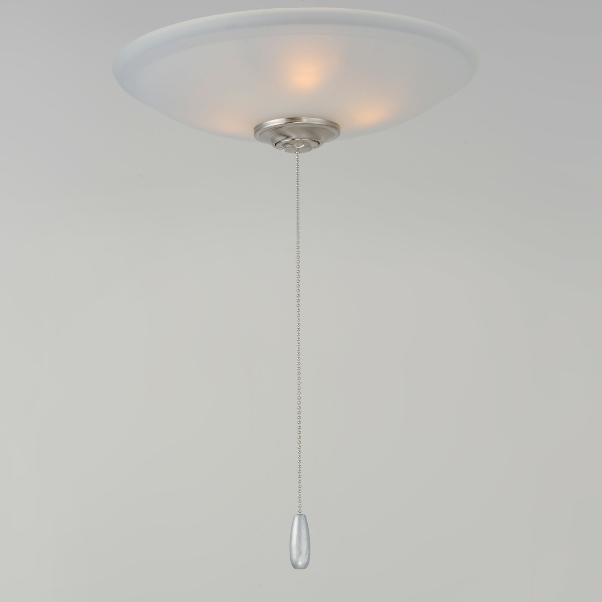 Basic-Max 3 Light Incandescent Satin Nickel Ceiling Fan Light Kit