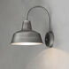 Pier M 1 Light 13 inch Weathered Zinc Outdoor Wall Mount