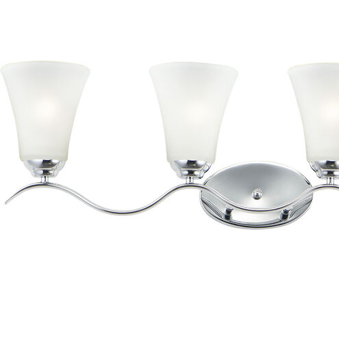 Vital 4 Light 32 inch Polished Chrome Bath Vanity Wall Light