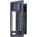 Focus LED 14.5 inch Black Outdoor Wall Mount