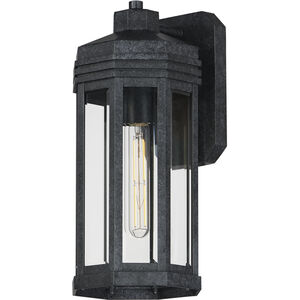 Wright 1 Light 16.25 inch Black Patina Outdoor Wall Mount